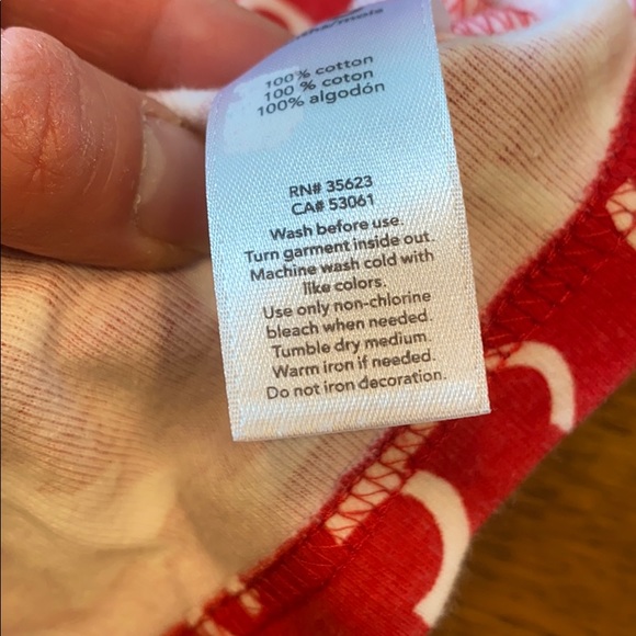 Carters holiday PJ set. Used, good condition. - Picture 5 of 5